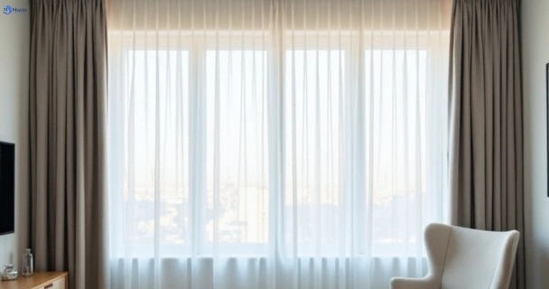 Freshly steam cleaned curtains in northbridge-nsw QLD